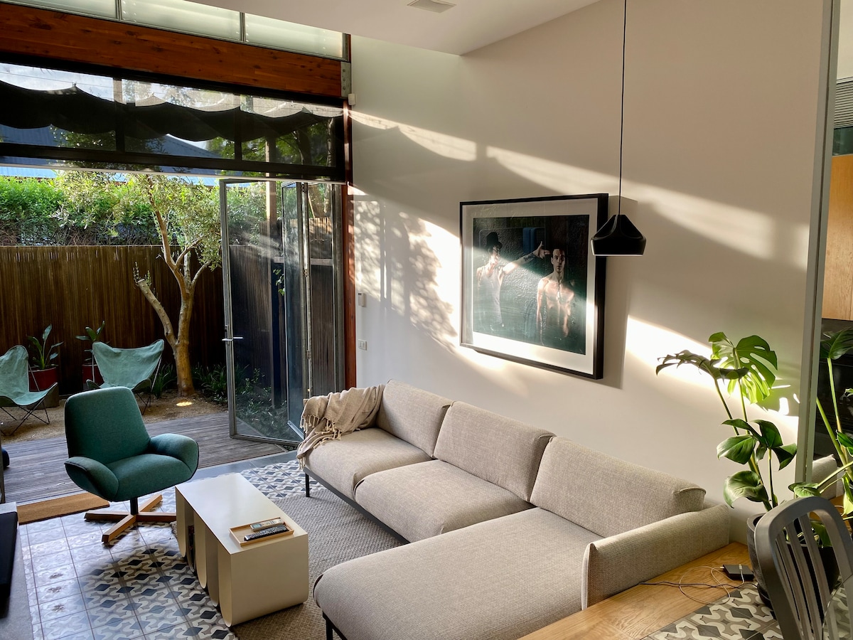 Popular Airbnb listing: Beautifully transformed terrace in Fitzroy