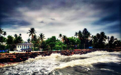 Theeraa stunning beachfront villa in Cherai