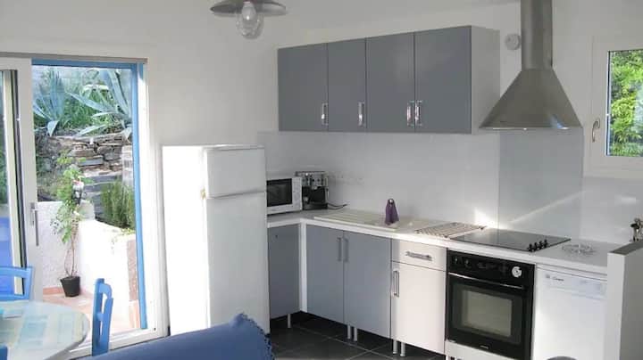 Duplex "La Maison Bleue" T2 Au Calme Avec Terrasse - Port-Vendres