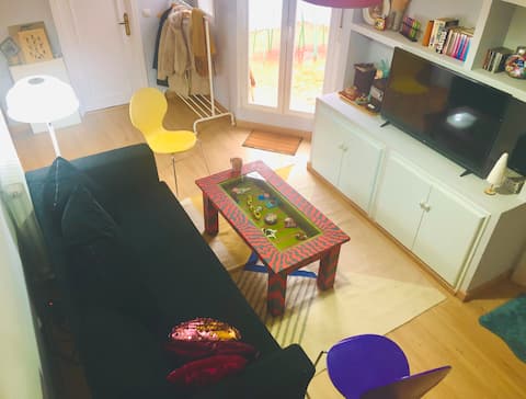 Top Airbnb: Cozy penthouse in the Atocha-Retiro area of downtown Madrid en Retiro