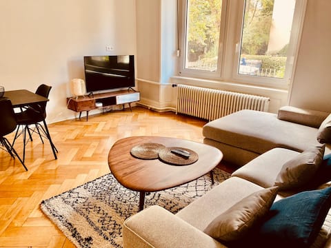 Popular Airbnb listing: Lovely Haussmann-style apartment in Mulhouse