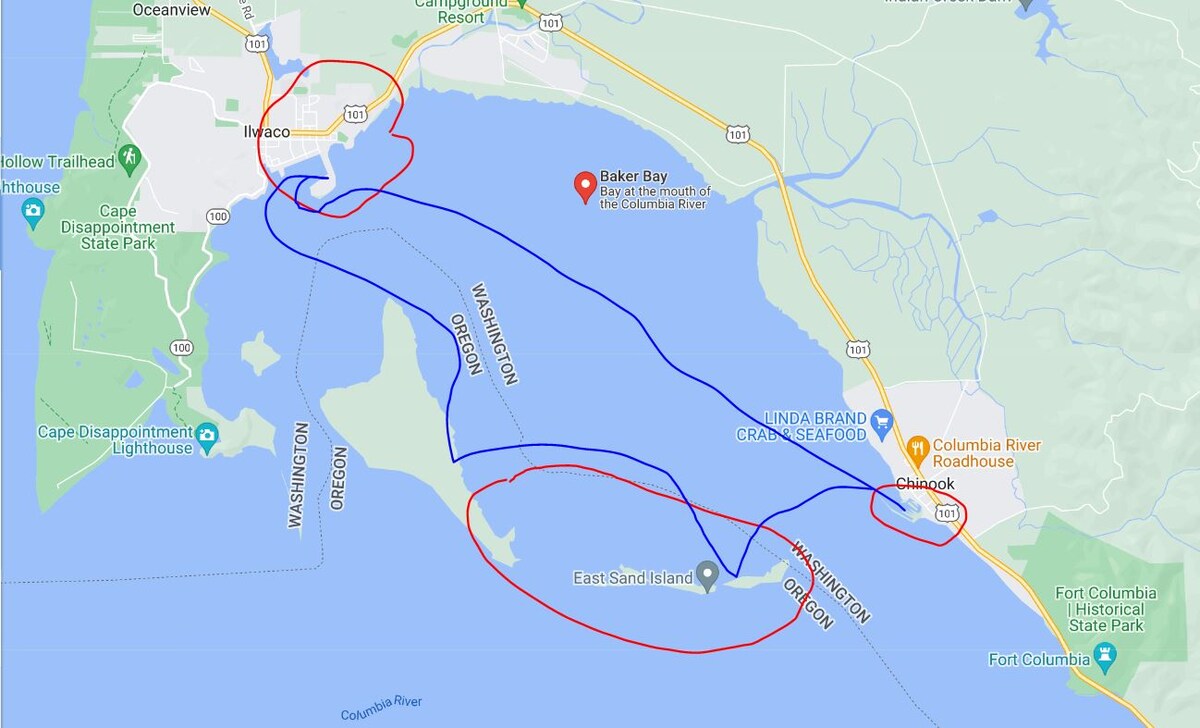 Below the Boat - Chesapeake Bay, image size:1200x728