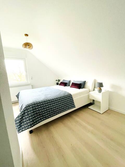 Beautiful bright, core renovated attic apartment
