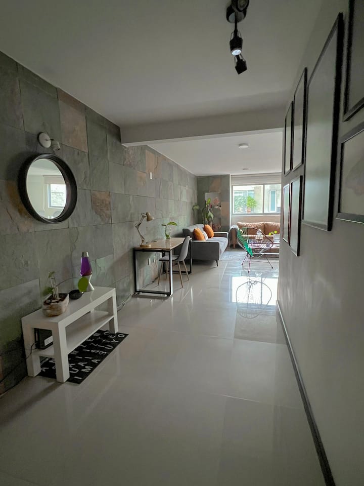 Cómodo Departamento, Roma Norte - Ciudad de México