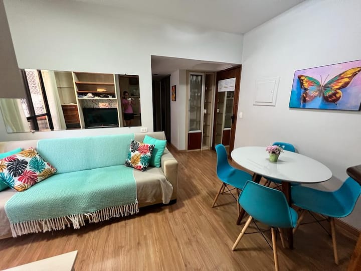 Charmoso Apartamento Equipado Jardins- Ac-garagem - São Paulo