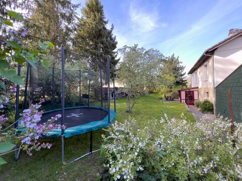 Cocooning family stay - fireplace-wii-games