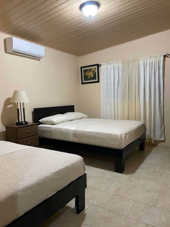 Bedroom with air conditioning,beds with super relaxing mattress, for a well-deserved and unforgettable rest