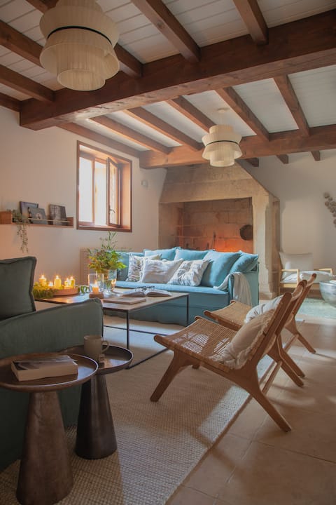 Hermosa Villa con vista a la Ría de Arousa