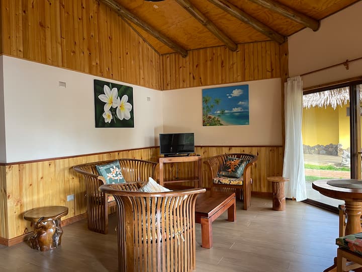 Tipi Tipi Hoe - Bungalow Ao - Familiar-5 Per - Île de Pâques