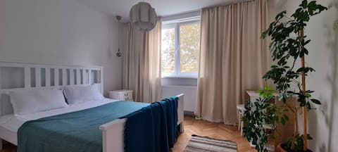 Cozy apartment in a quiet area with parking