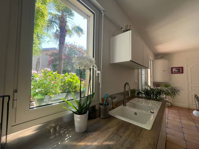 Bordeaux : Villa Albert 1er – Terrasse + Piscine gallery image 3