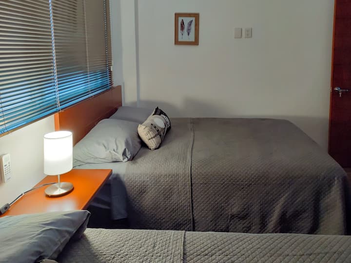 Chumba chenye vitanda viwili 