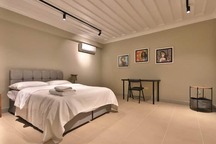 Ghorofa ya bustani, chumba cha kulala cha 4, 35 m2
ukubwa wa kitanda 140x200