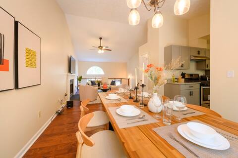 Family Home/Near ATL/5beds/3baths/Sleep12