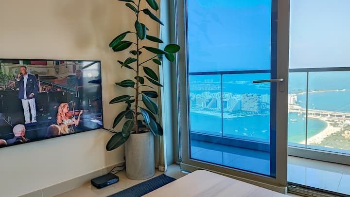 Luxe 1br Apt With Stunning Full Sea View In Marina - Dubái