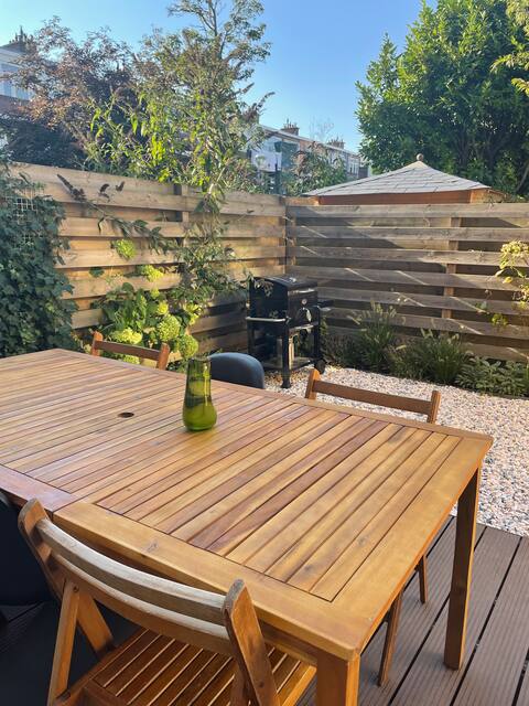 Apartment with garden, close to beach
