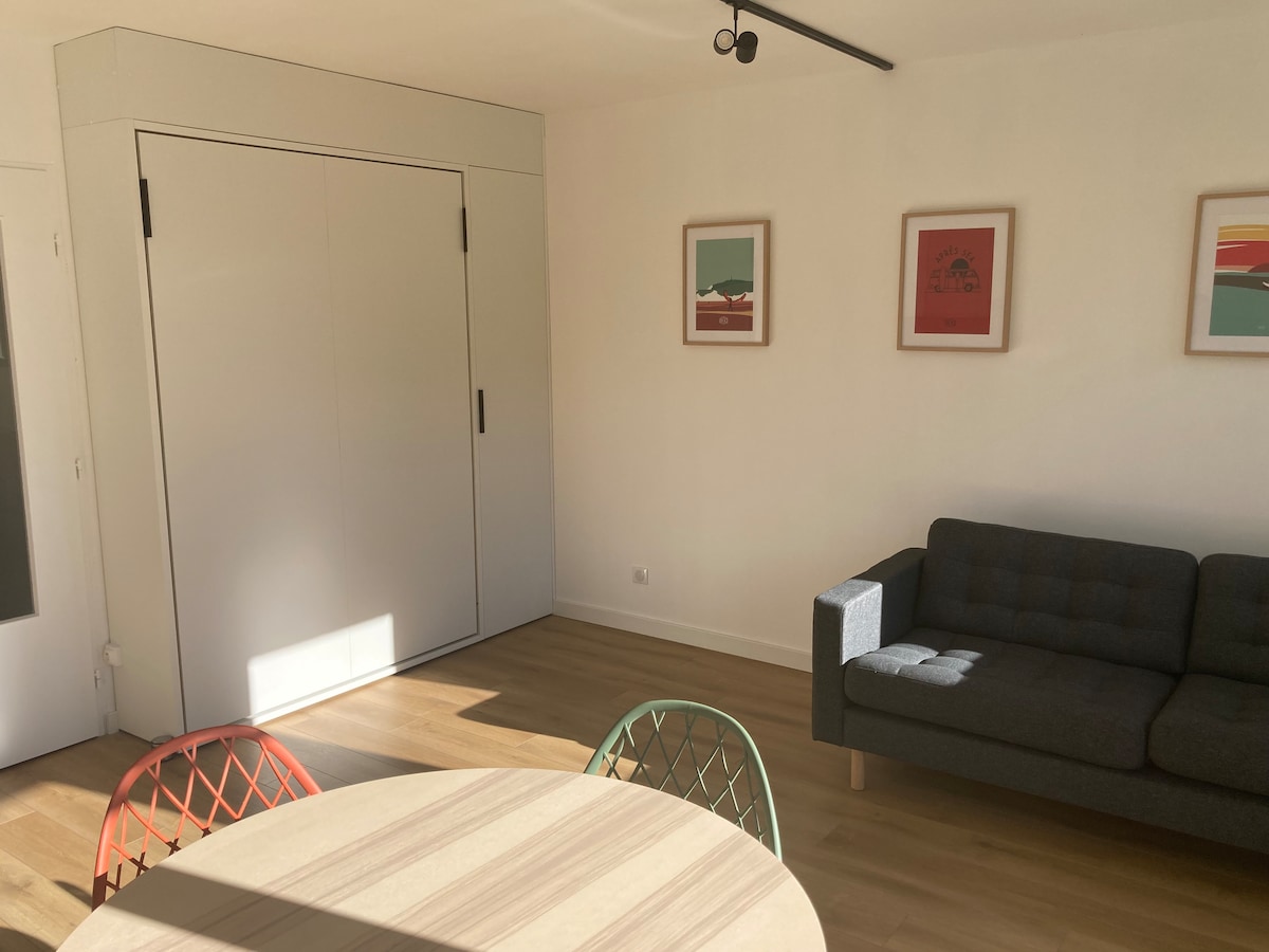 Top Airbnb: Apartment with balcony sea view. Wissant in Wissant