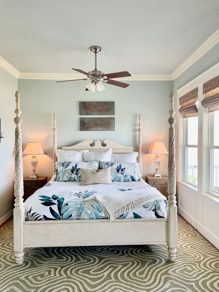 Главен апартамент ~ суперголямо двойно легло~ нов матрак и спално бельо