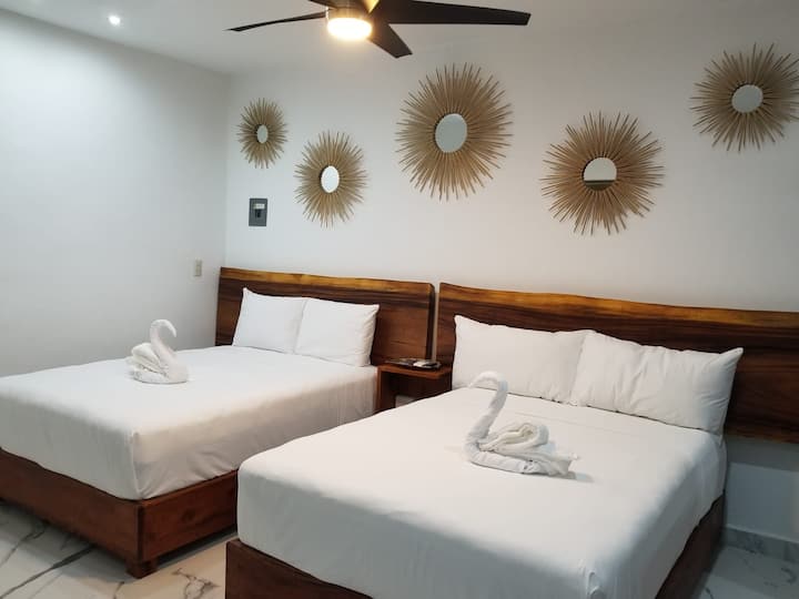 Habitaciones Para Grupo En Bacalar Centro - Bacalar