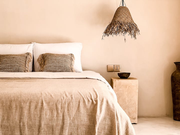 chumba cha kulala cha vitu vichache