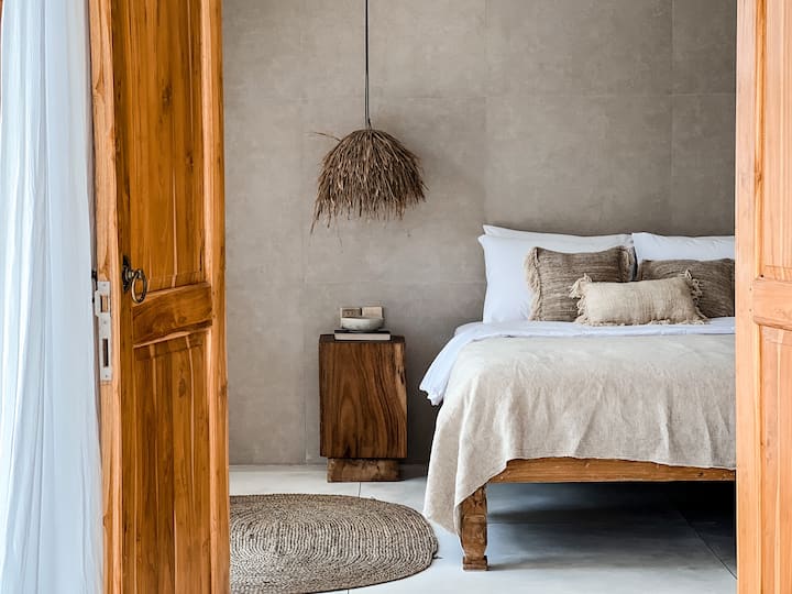 chumba kidogo cha kulala cha zege