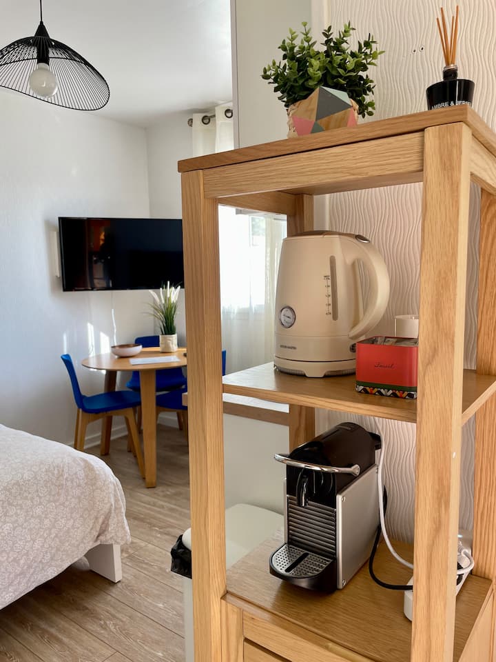 Bouilloire et Nespresso