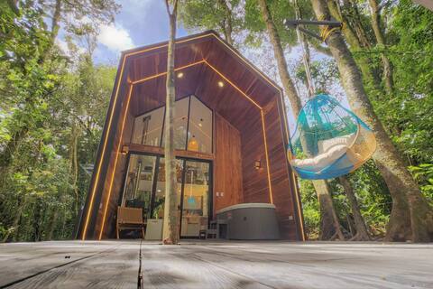 Amalú Tiny house - romantic, private, hot tub