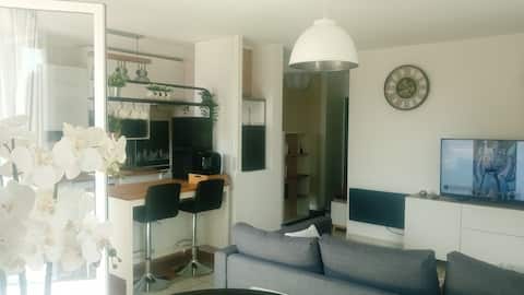 Cozy 42 m² 2-room apartment in a small residence