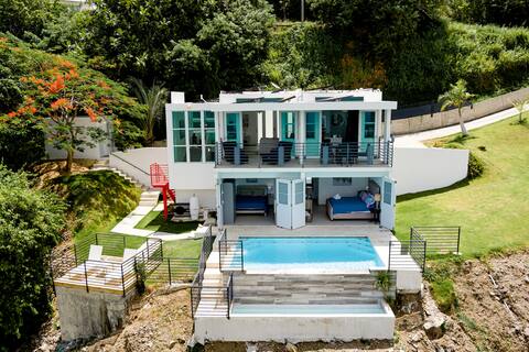 Private 2BR/2.5 BA W. Ocean View & Heated Infinity Pool