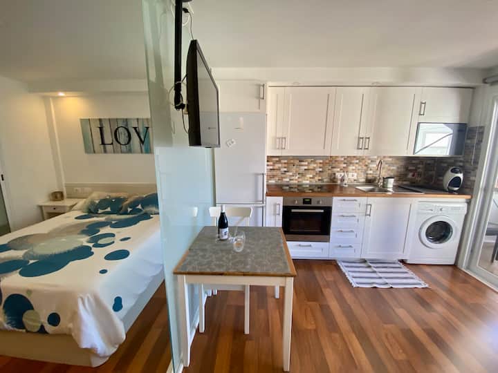 Loft avec vue sur le jardin de la plage lofts louer puerto de la