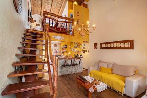 Top Airbnb: Ipê Roxo - Romance, style, leisure and quiet em Goiás