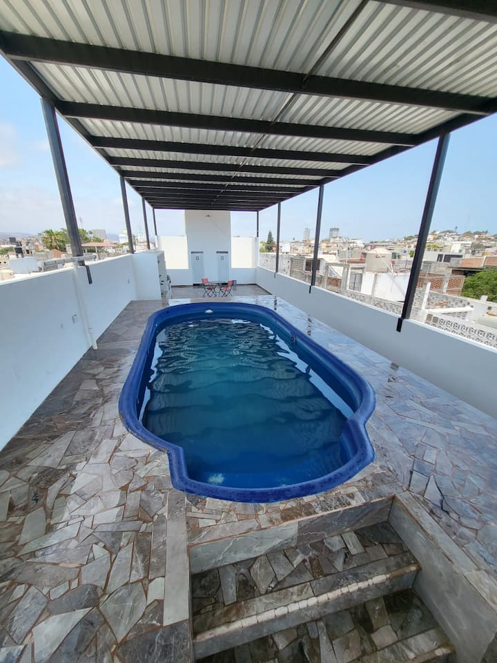 apartment 1 services and pool Serviced apartments for Rent in