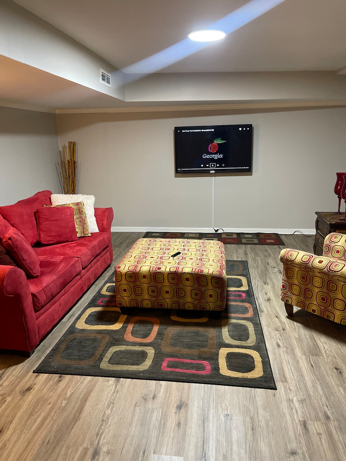 Sala de estar con TV WiFi incluida. 