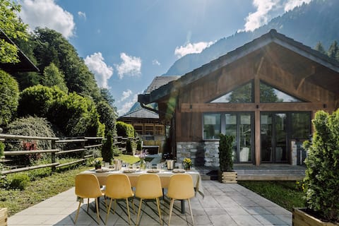 Chalet Riviere: Crisp & elegant, peaceful location