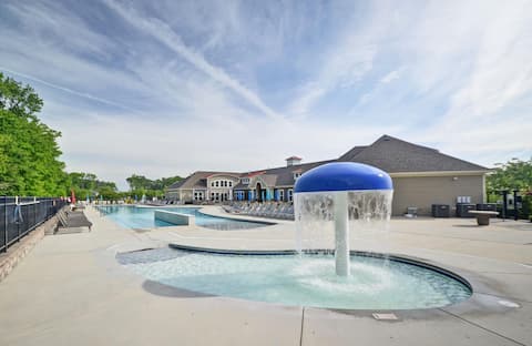 4BR Fam Villa Near Bethany Beach w/ Pool Sleeps 10
