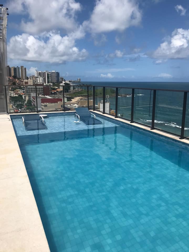 Torres House Smart Barra, Frente mar, WiFi, NOVO! Apartments for Rent