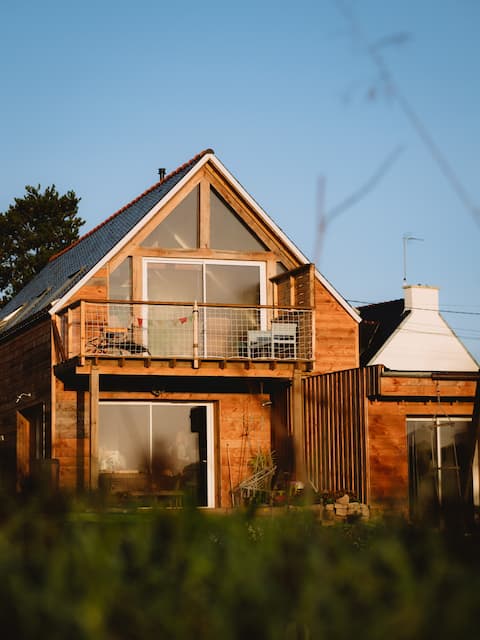 Côte et Rêve Stylish beach house with ocean view