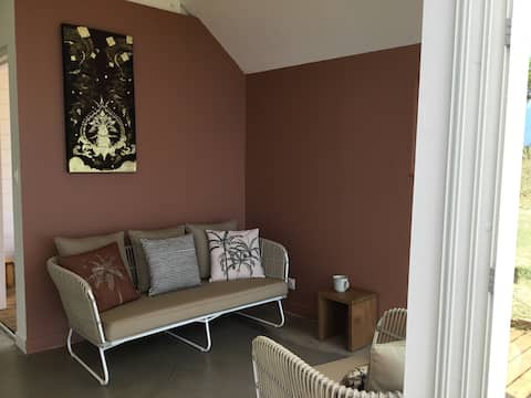 Popular Airbnb listing: Indian Ocean View Eco-Lodge in Saint Denis