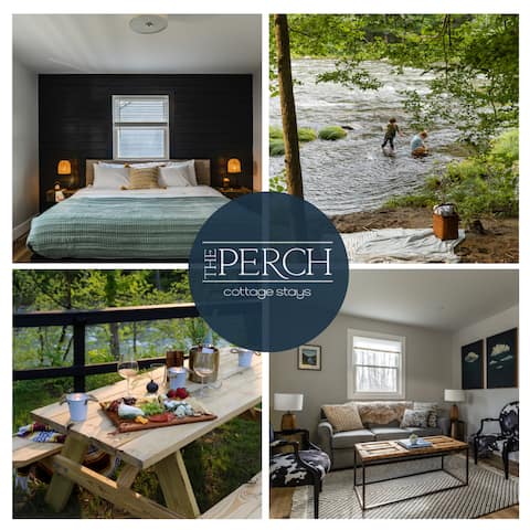Perch Cottages #5: Creek access + Sauna + Mt views