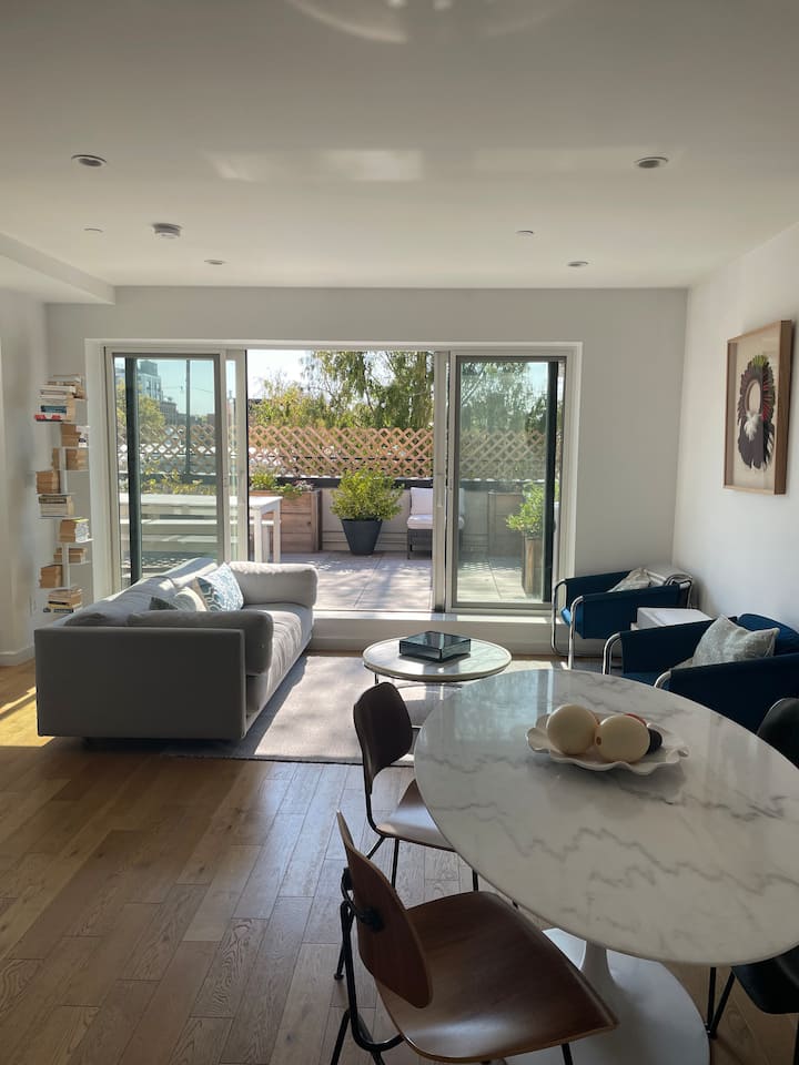 3-bedroom Apartment, Patio, Ideal With Children - 布魯克林