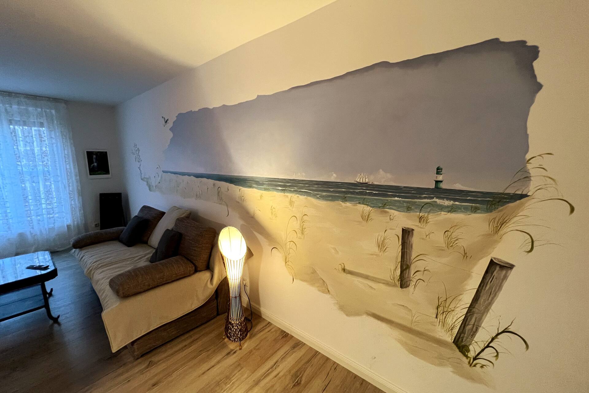 Vacation rental directly on the beach, sea & promenade