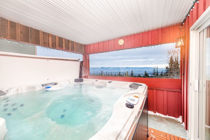 airbnb rentals hot tubs