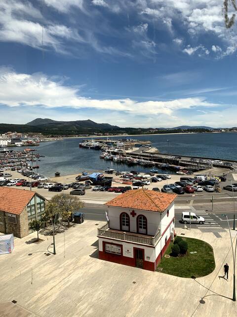 Apartment in Ribeira overlooking the Rias Baixas. 140m