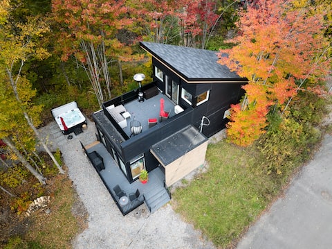 Chalet in nature with spa, pool, sauna, billiard