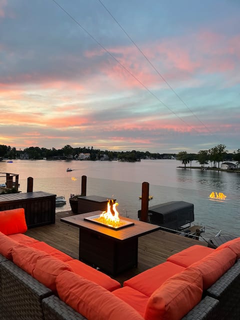 Lakefront Escape | Best Views + Dock & Hot Tub