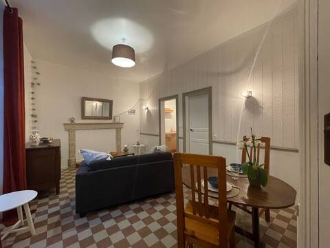 Pleasant townhouse and its private garden