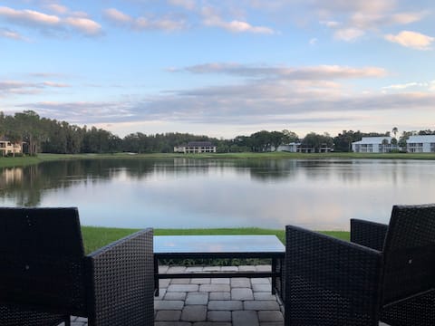 2 bedroom Lake front condo at Saddlebrook