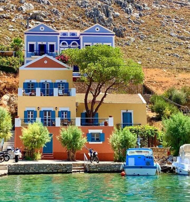 Lefkadio studio, on the sea
