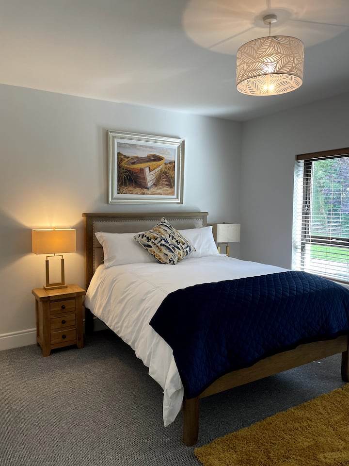 Primary Bedroom with king sized bed