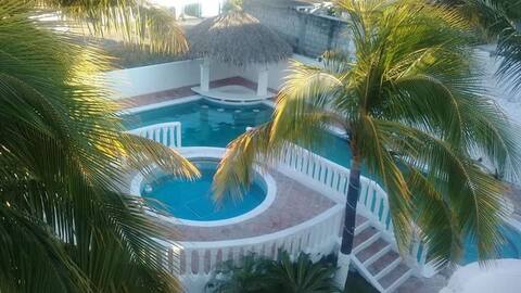 Cocotera-2 swimming pools 1chapoteadero-Hasta 31personas